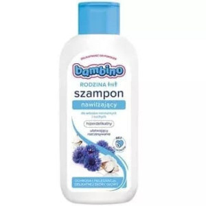 Bambino Rodzina, hiperdelikatny szampon nawilż, wł. normalne i suche, 400ml