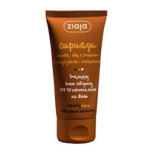 Ziaja Cupuacu, brązujący krem odżywczy na dzień, SPF 10, 50 ml