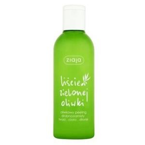 Ziaja Liście Zielonej Oliwki, oliwkowy peeling drobnoziarnisty, 200 ml