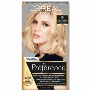 Krem kolor d/wł L'Oréal Paris Peference, 9 Hollywood BARDZO JASNY BLOND