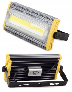 Lampa Ogrodowa Led Halogen Zewnętrzna 50w 6500lm