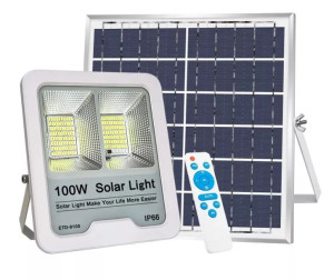 Lampa Solarna Led Naświetlacz Panel Ip66 100w