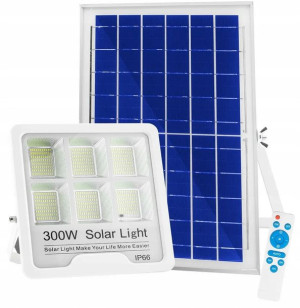 Lampa Solarna Led Naświetlacz Panel Ip66 300w