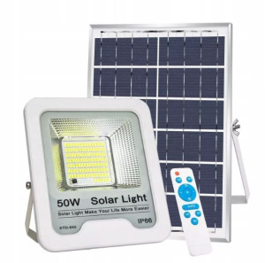 Lampa Solarna Led Naświetlacz Panel Ip66 50w