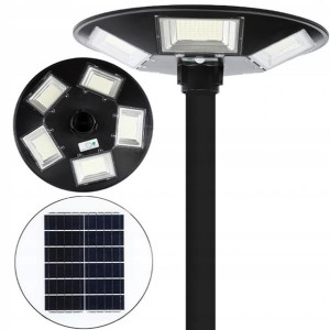 Lampa Solarna Uliczna Latarnia Ogrodowa Pilot 750w