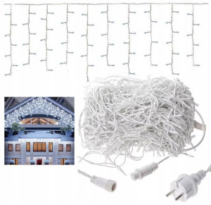 Sople Grube 200 Led Białe Zimne Ip44 8m