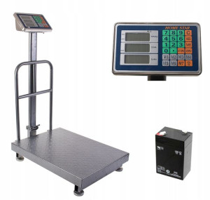 Waga Elektroniczna 300kg 50x40 Magazynowa Sklepowa