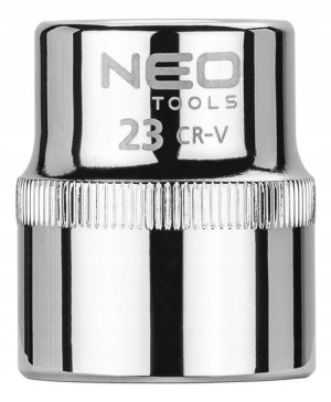 Nasadka sześciokątna 1/2", 23 mm, NEO 08-023