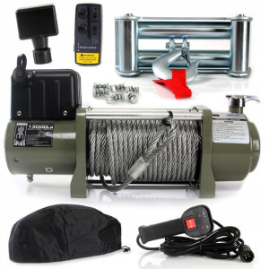 Wyciągarka Wciągarka Elektryczna 12v 5897kg Laweta