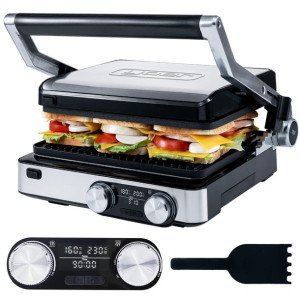 Grill elektryczny SKŁADANY opiekacz YOER 2000W LED
