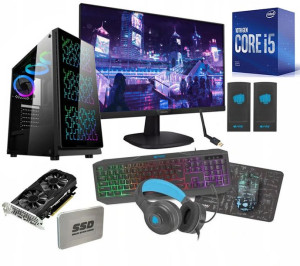 Zestaw Gamingowy I5-10400f 16gb 240gb Ssd Gtx 4gb