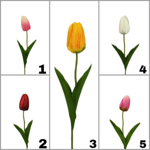 Tulipan pojedynczy P13-19 Kwiat Sztuczny Wiosna
