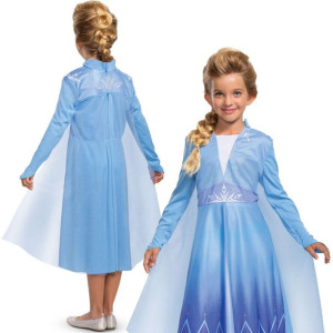Kostium dla dzieci Strój karnawałowy Disney Kraina Lodu Elsa 124-135 cm 7-8