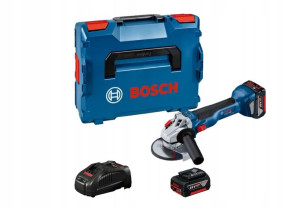 Bosch Szlifierka Gws 18v-10+2 Aku 5.0ah+walizka