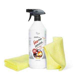 Środek do czyszczenia przypaleń piekarnika + mikrofibra