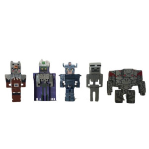 MINECRAFT Duży Zestaw Figurek + Akcesoria Golem