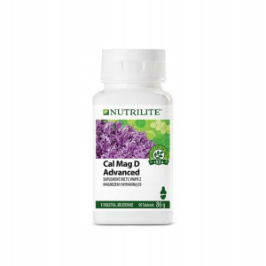 Cal Mag D Advanced Wapń Magnez NUTRILITE Amway 90