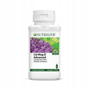 Cal Mag D Wapń Magnez NUTRILITE Amway 180 tabl !!