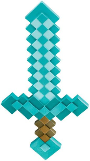 Akcesorium Diamentowy miecz 51 cm strój karnawałowy