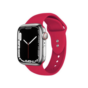 Pasek Crong Liquid Apple Watch 4/5/6/7/SE/8 40/41mm (malinowy)