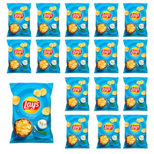 Pakiet 17szt LAYS Chipsy Fromage 40g