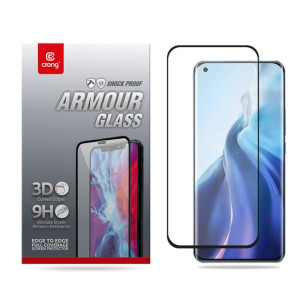 Szkło hartowane Crong 3D Armour Glass Xiaomi Mi 11 + ramka instalacyjna