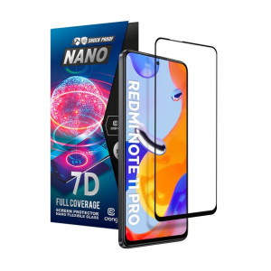 Szkło hybrydowe Crong 7D Nano Flexible Glass Xiaomi Redmi Note 11 Pro 5G