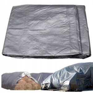 Plandeka Plandeki Pe Srebrna Wzmacniana 2x3 130g