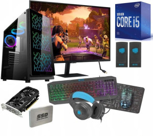 Zestaw Gamingowy I5-10400f 16/480ssd Rtx2060 32''