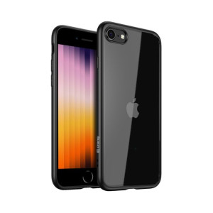 Etui Crong Clear Cover Apple iPhone SE 2022/SE 2020/8/7 (czarny)