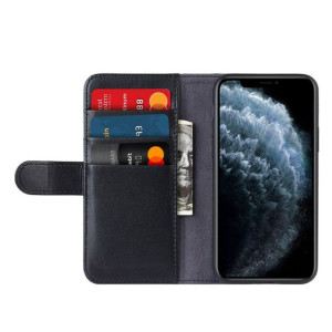 Etui Crong Premium Booklet Wallet Apple iPhone 11 Pro Max (czarny)
