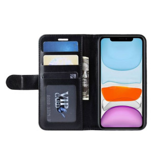 Etui Crong Booklet Wallet Apple iPhone 11 Pro Max (czarny)