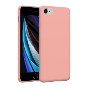 Etui Crong Color Cover Apple iPhone SE 2022/SE 2020/8/7 (piaskowy róż)