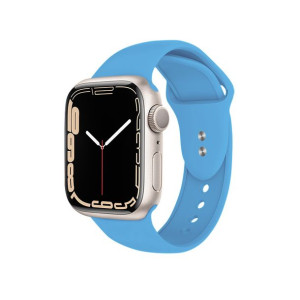 Pasek Crong Liquid Apple Watch 4/5/6/7/SE/8 40/41mm (niebieski)