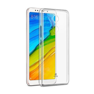 Etui Crong Crystal Slim Cover Xiaomi Redmi 5 Plus (przezroczysty)