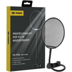 Mozos Ps-pro Pop Profesjonalny Filtr Do Mikrofonu Metalowy Filtr