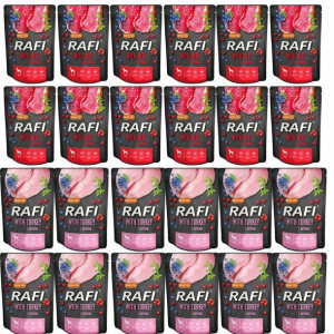 Dolina Noteci Rafi Psa Saszetka Mix Smaków 24x300g