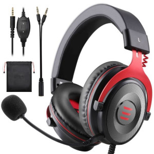 ONEODIO EKSA E900 Słuchawki z mikrofonem gamingowe PC PS4 PS5 XBOX
