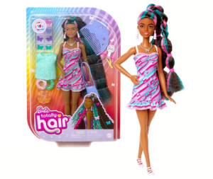 BARBIE Lalka Totally Hair MOTYLEK z długimi włosami MATTEL