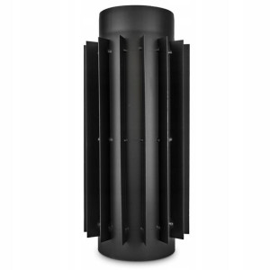 Radiator Stalowy Do Kominka Rura Żebrowana 130mm