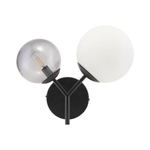 Lampa ścienna Twice czarna House Doctor