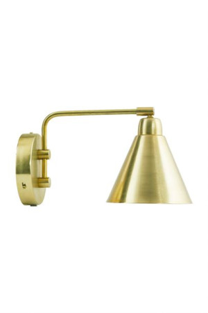 Lampa ścienna Game mosiądz mała House Doctor