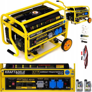 Agregat Prądotwórczy 7km 230v Generator 3800w