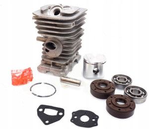Zestaw Cylinder Tłok Łożyska Husqvarna 136 137 141