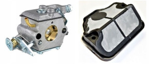 Gaźnik Husqvarna 36 41 136 137 141 142 Filtr Powie
