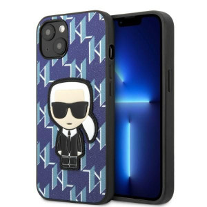 Etui Karl Lagerfeld KLHCP13SPMNIKBL Apple iPhone 13 mini hardcase niebieski