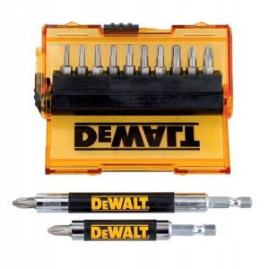 Zestaw Końcówek Wkrętarskich +uchwyt 14 Cz. Dewalt
