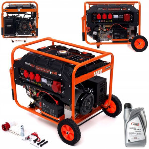 Agregat Prądotwórczy Generator 5500w Miedź + Ol