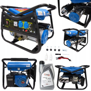 Agregat Prądotwórczy Generator Prądu 3000w + Olej