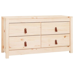 Komoda, 100x40x54 cm, lite drewno sosnowe